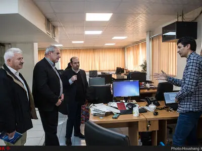 حضور الکسیس باندریج وگا (سفیر کوبا در جمهوری اسلامی ایران) در خبرگزاری ایلنا