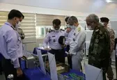 بازدید دریادار سیاری از قرارگاه جهاد علمی نیروی پدافند هوایی ارتش