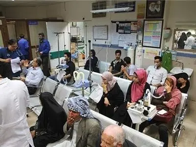 آلودگی هوا بیش از ۱۶۰۰ خوزستانی را راهی بیمارستان‌ها کرد