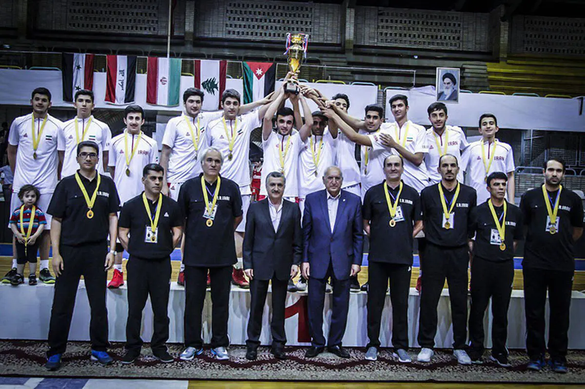 نوجوانان ایران قهرمان بسکتبال  غرب آسیا شدند