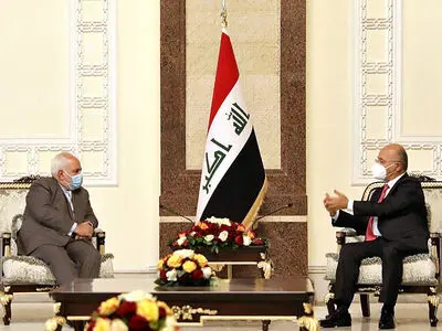 Iran's FM, Iraqi president discuss bilateral ties, regional developments