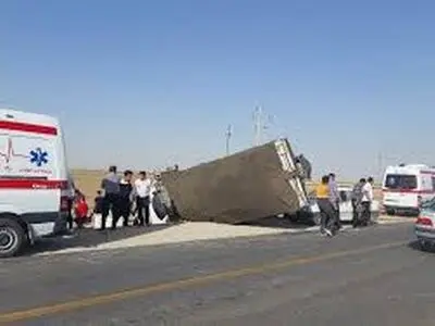 جان باختن دو تن از پرسنل کادر درمان رامهرمز در حادثه واژگونی خودرو
