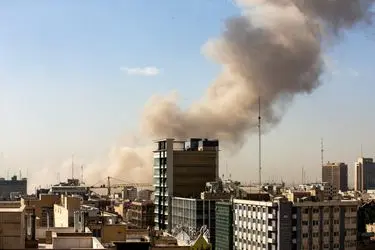 حمله هوایی به یک واحد اداری شرکت گاز اصفهان