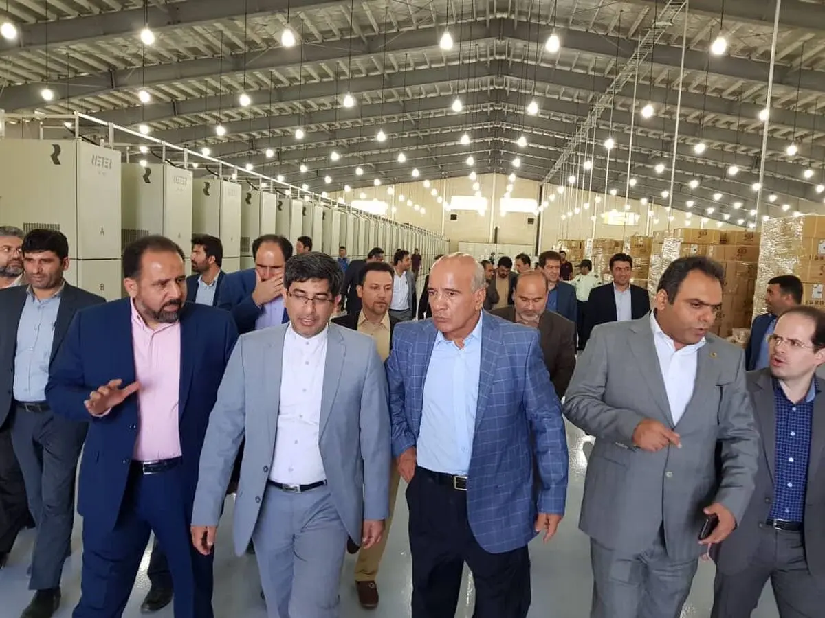بازدید معاون وزیر صنعت از چند واحد تولیدی قزوین 