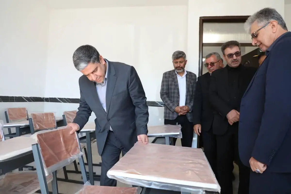 افتتاح نخستین مدرسه جایگزین مدارس سنگی در استان اردبیل