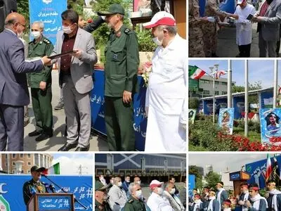 برگزاری مراسم روز کارگر در پگاه تهران/ توزیع همزمان ۱۱۰ هزار بسته معیشتی در کشور 