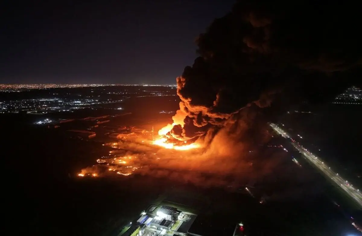 وقوع انفجار مهیب در یک کارخانه مواد شیمیایی در آرژانتین