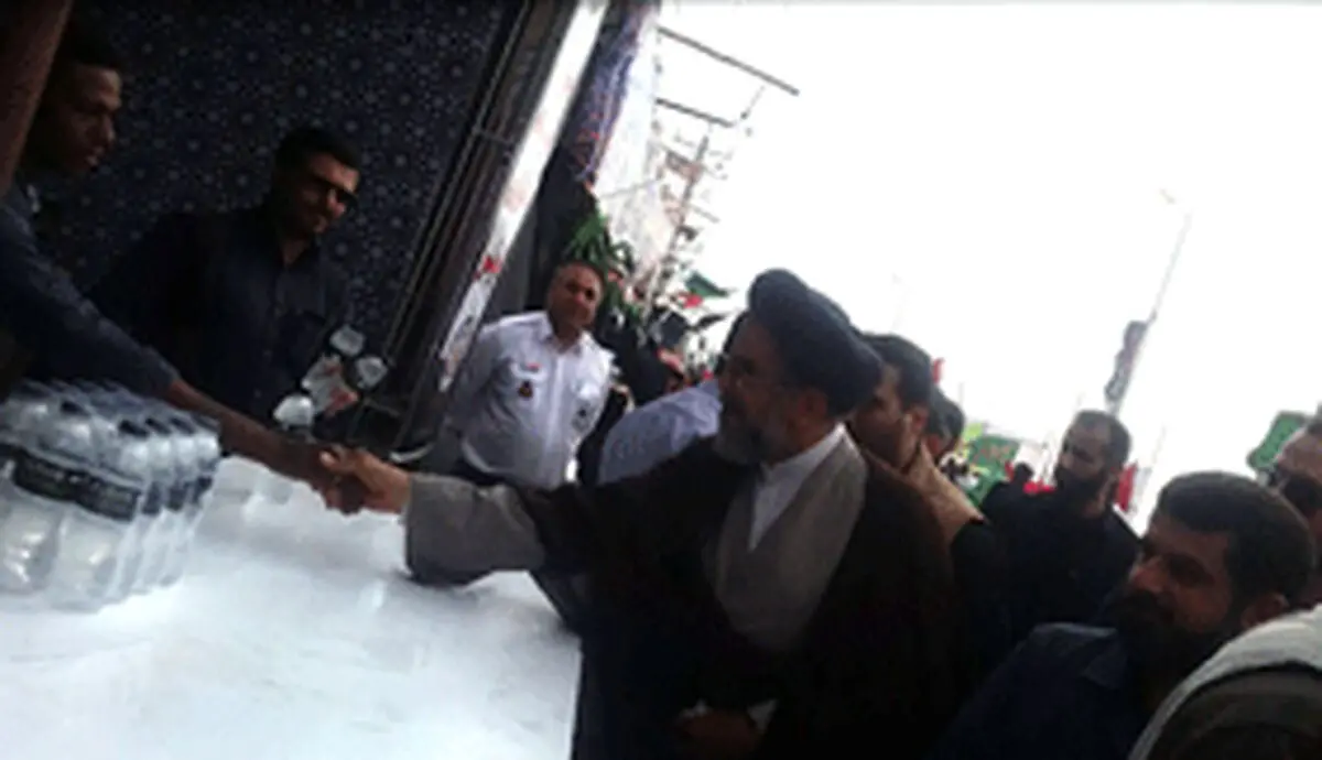 موکب کوثر میزبان وزیر اطلاعات شد 