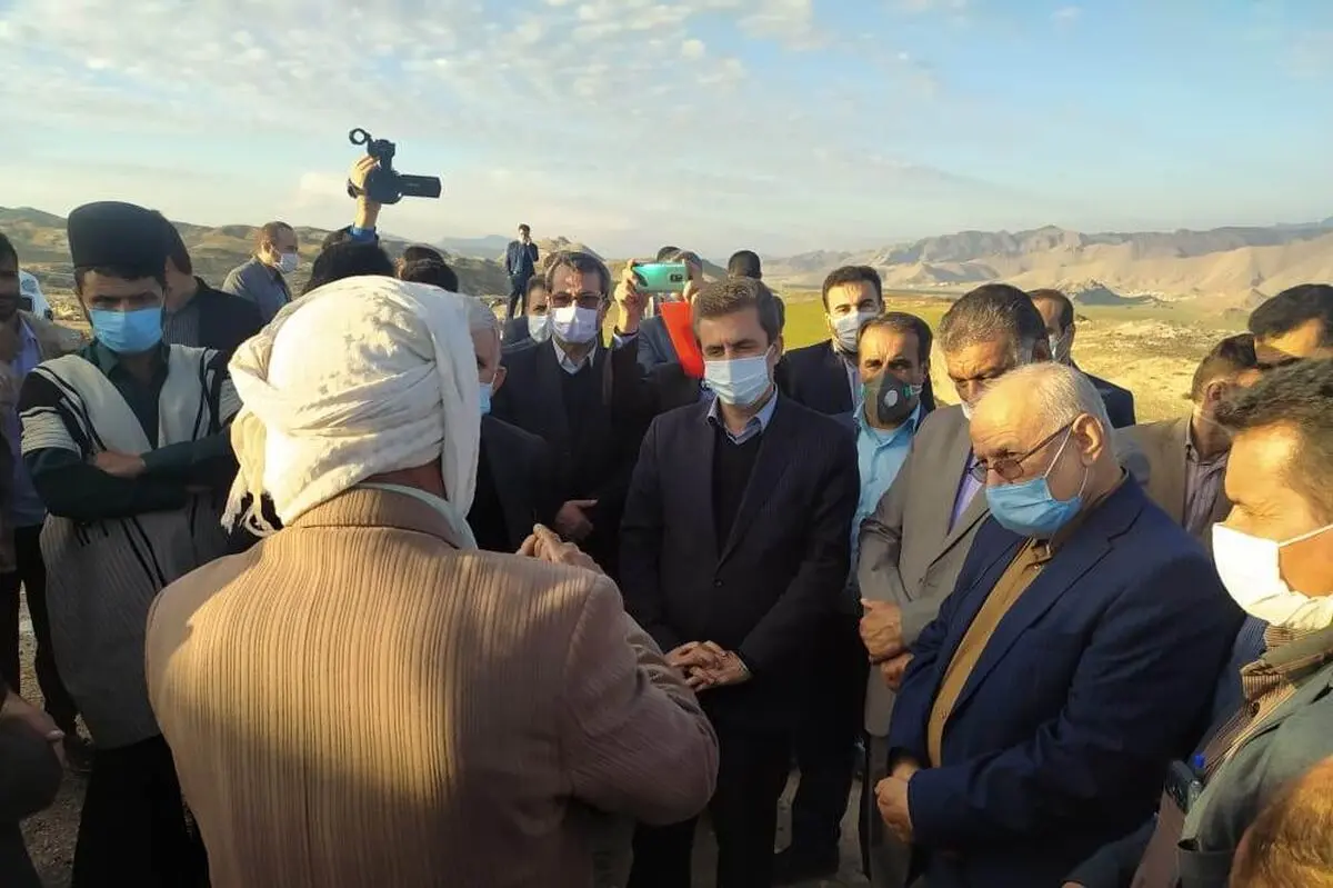 حضور معاون وزیر جهاد کشاورزی در شهرستان‌های ایذه و باغملک