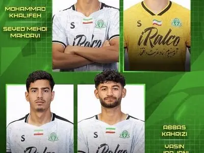 دعوت از 4 بازیکن باشگاه آلومینیوم اراک به اردوی تیم ملی فوتبال امید ایران