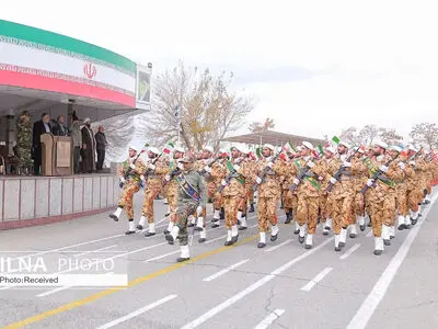 جشن تحلیف سربازان و دانشجویان پادگان شهدای جوادنیا برگزار شد