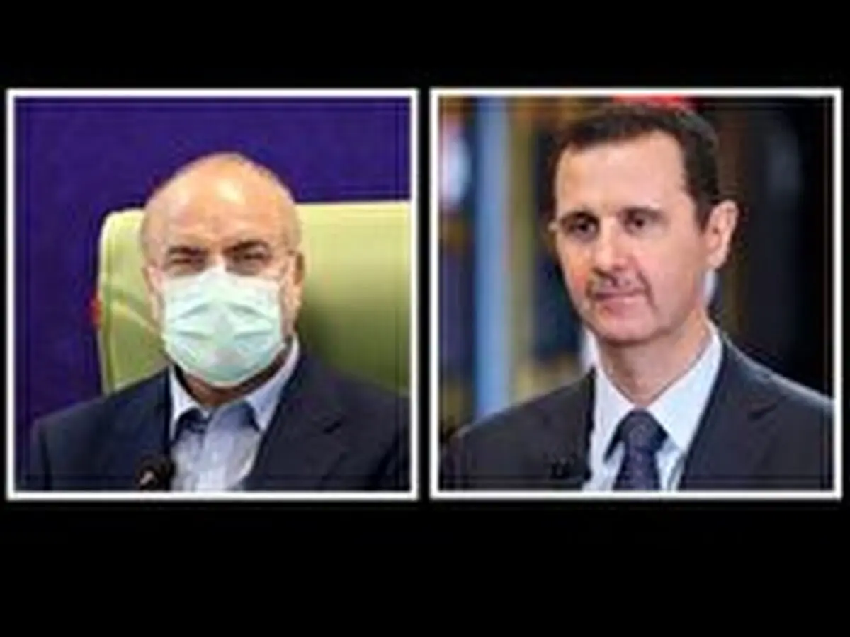 قالیباف با بشار اسد دیدار و گفت‌وگو کرد