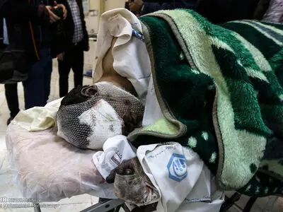 جان باختن جوان مصدوم حادثه انفجار منزل مسکونی در اراک 