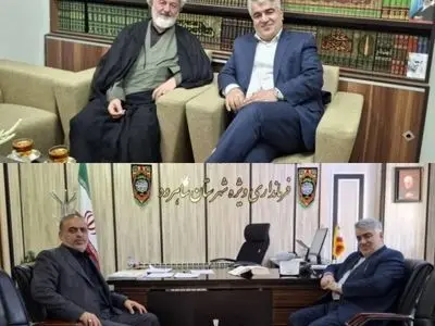 دیدار مدیرعامل فولاد شاهرود با امام جمعه و فرماندار این شهرستان 