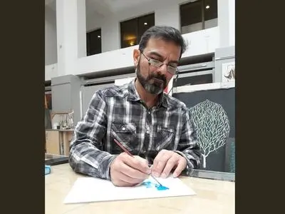پایه همه هنرهای تجسمی، طراحی است/ موفقیت هدیه‌‌ای‌ست که به هنرمند عطا می‌شود