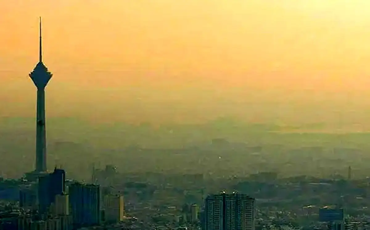 “Yellow” pollution alert for five major cities in Iran