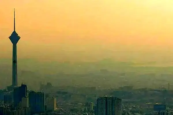 “Yellow” pollution alert for five major cities in Iran