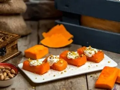 طرز تهیه کدو حلوایی سرخ شده مجلسی