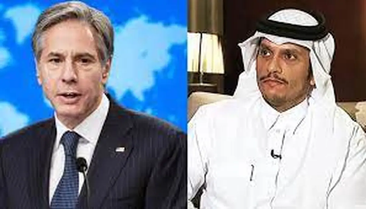 گفت‌وگوی وزرای خارجه آمریکا و قطر درباره تحولات منطقه