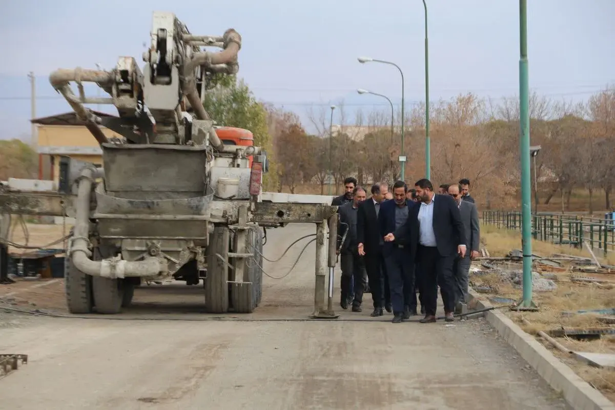 پیشرفت 60 درصدی پروژه مدول دوم تصفیه خانه فاضلاب مرند