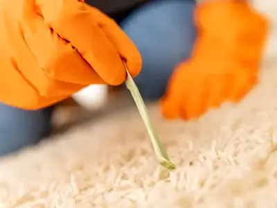 روش های تضمینی برای پاک کردن آدامس از روی فرش و لباس