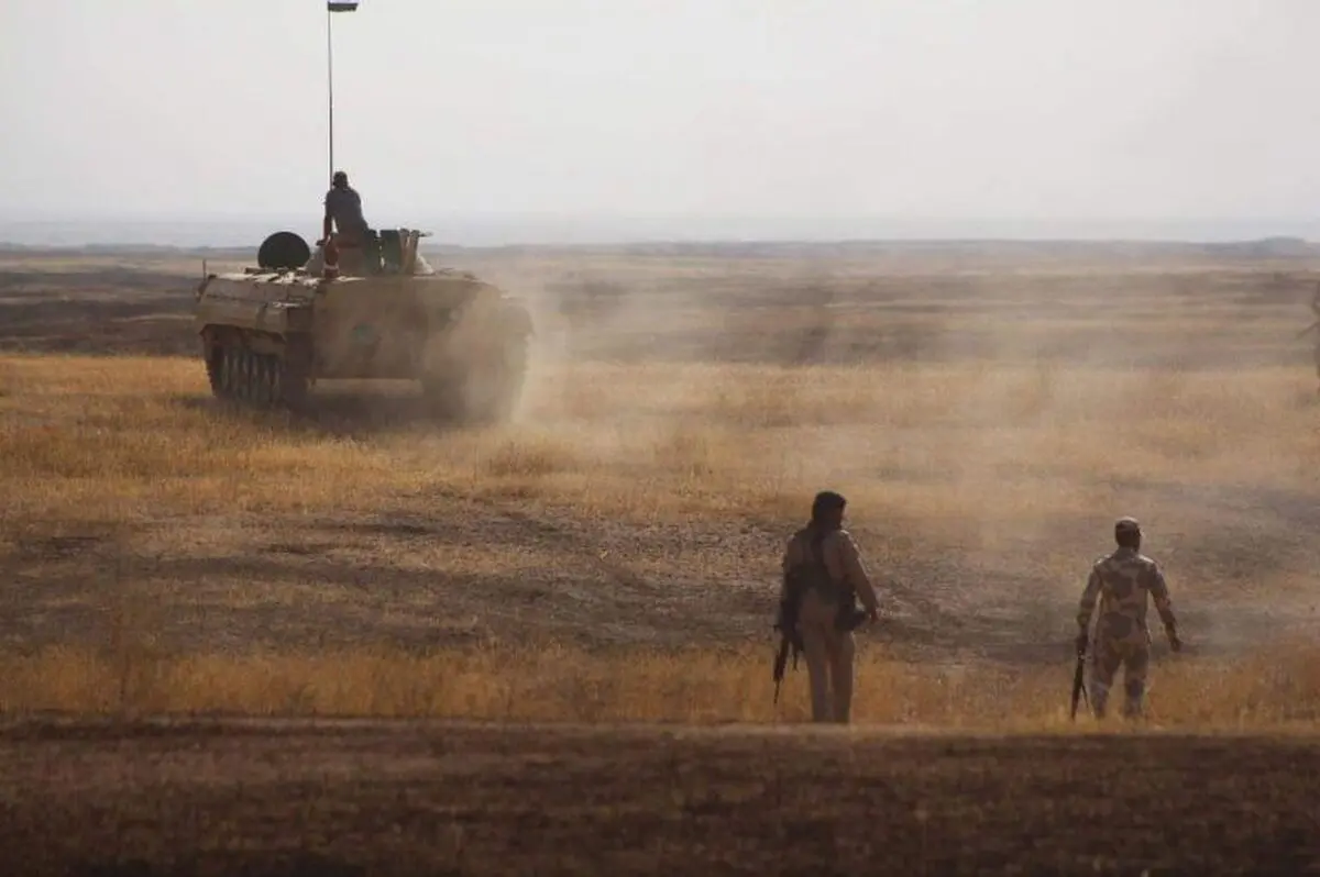 آغاز عملیات امنیتی الحشد الشعبی برای تعقیب عناصر داعش در صحرای الانبار