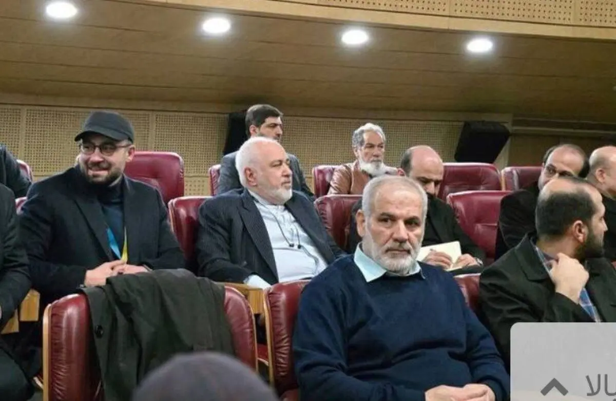 ظریف به تماشای «خدای جنگ» نشست