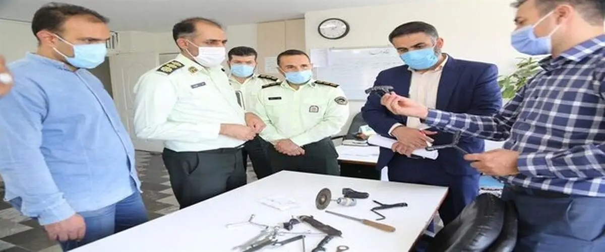 بازدید معاون نظارت بر ضابطان دادستانی تهران از بازداشتگاه‌های نیروی انتظامی