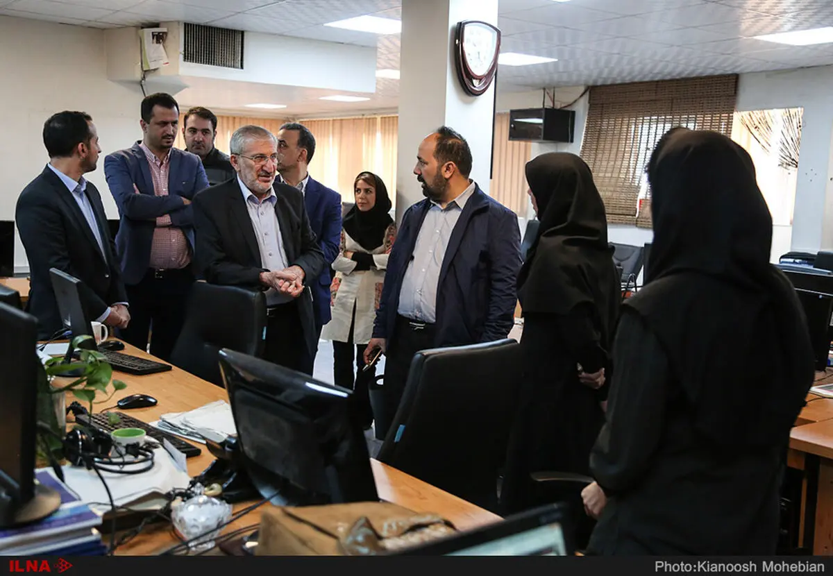 رییس بنیاد مستضعفان از خبرگزاری ایلنا بازدید کرد