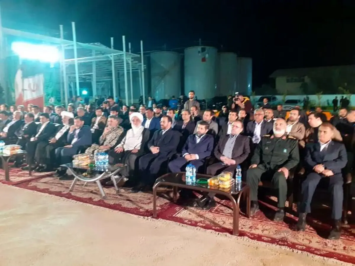 افتتاح یک واحد صنعتی در شهرک صنعتی شماره یک شوشتر با حضور معاون رئیس جمهور