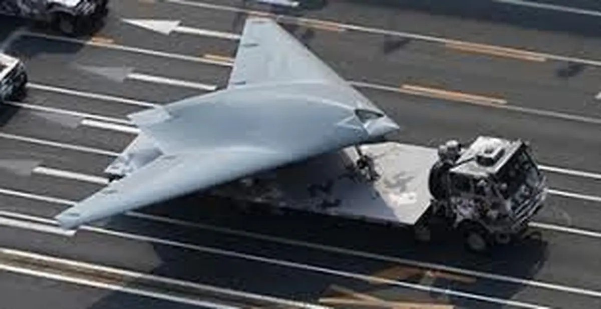  رونمایی چین از جدیدترین جنگنده بدون سرنشین و پنهان کار+فیلم