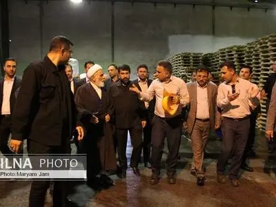 گزارش تصویری بازدید حجت الاسلام ناطق نوری از مجتمع پتروشیمی امیرکبیر و پروژه پالایشگاه گاز بیدبلند خلیج فارس بهبهان 