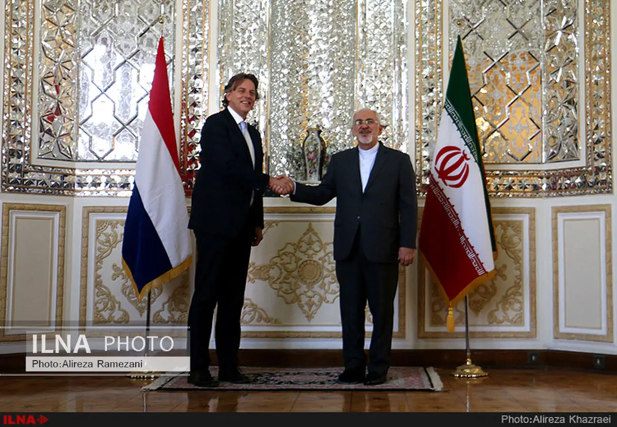 دیدار وزیر خارجه هلند و ظریف