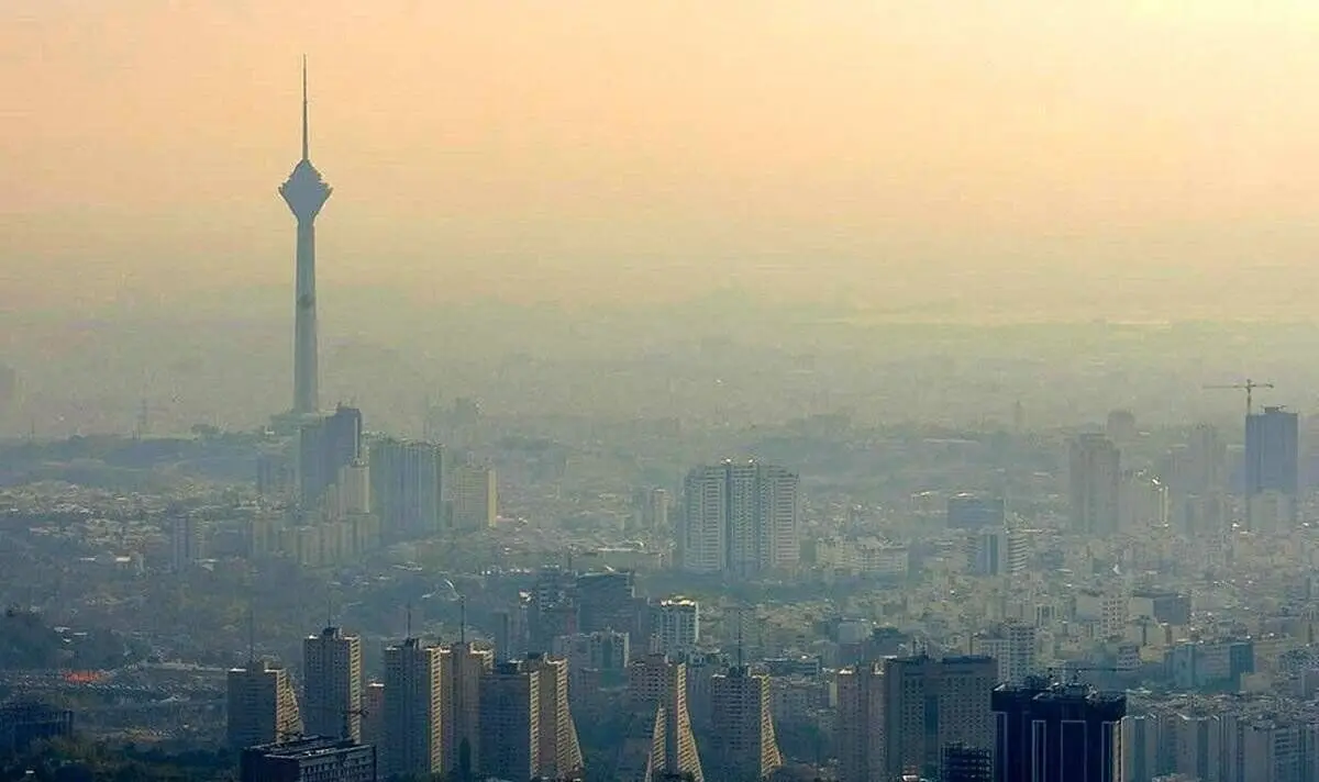 آلودگی هوای شهر تهران در پی حملات اخیر آمریکایی ـ صهیونی