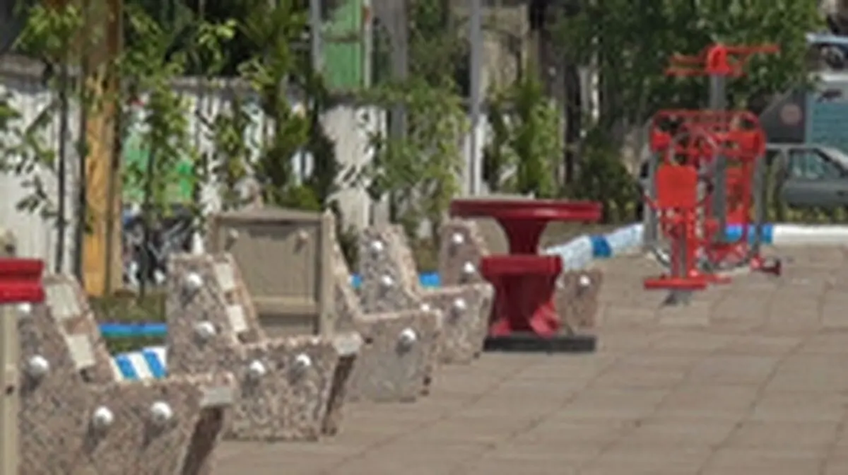 افتتاح بوستان محلی در نخودچر رشت