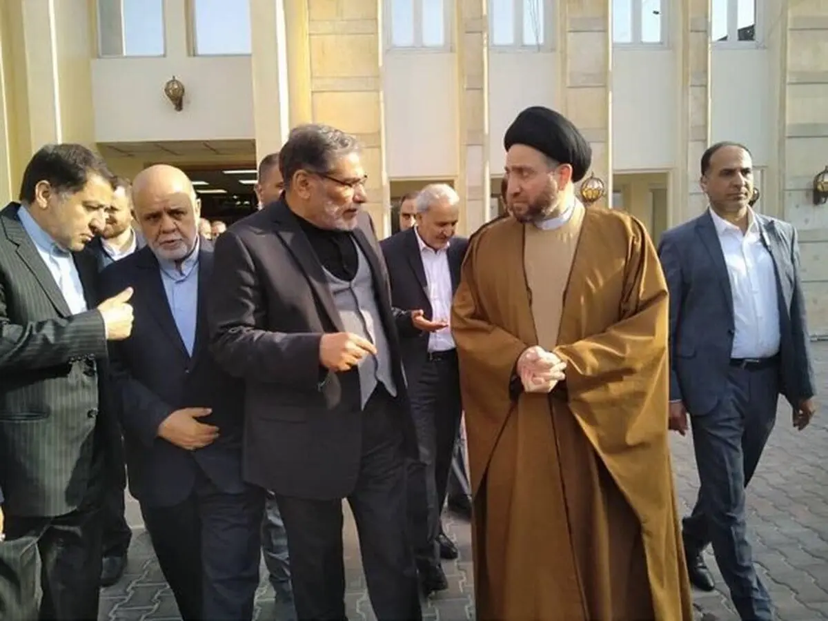 دیدار شمخانی با سران گروه‌های سیاسی عراق