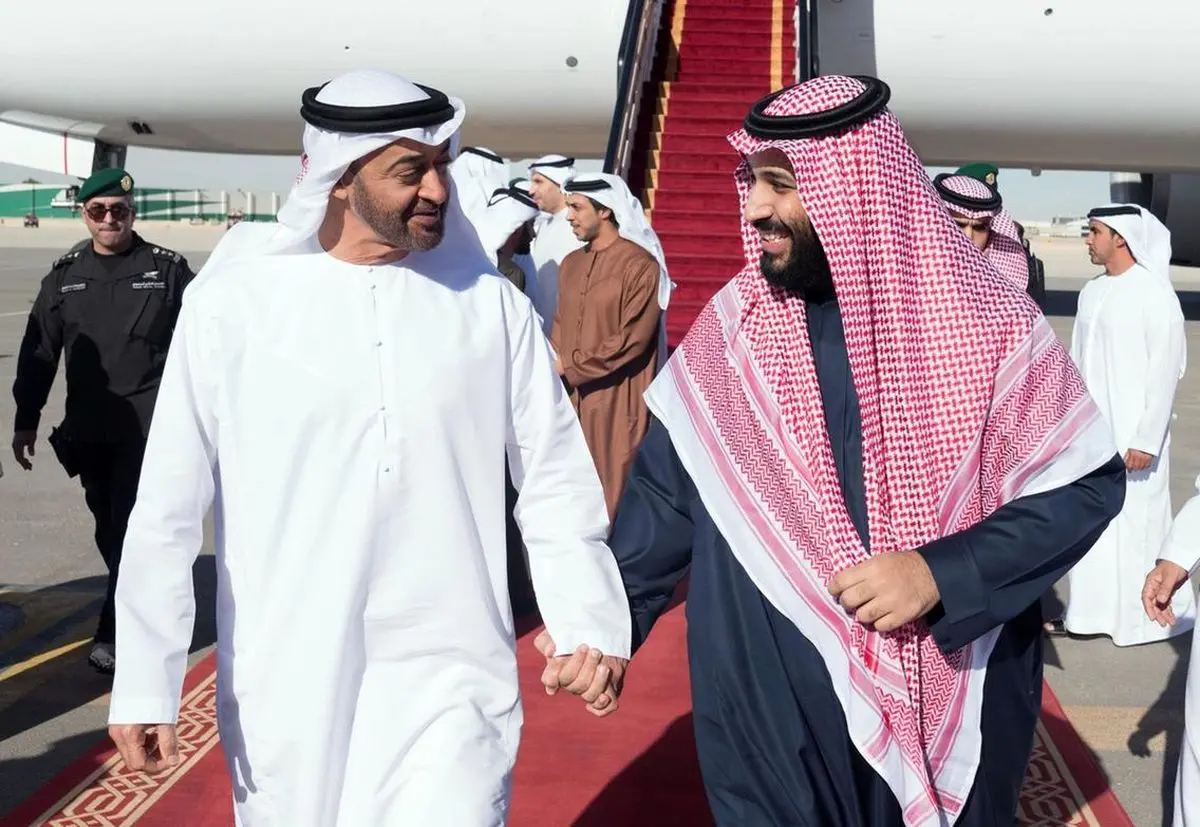 محمد بن سلمان به امارات سفر کرد