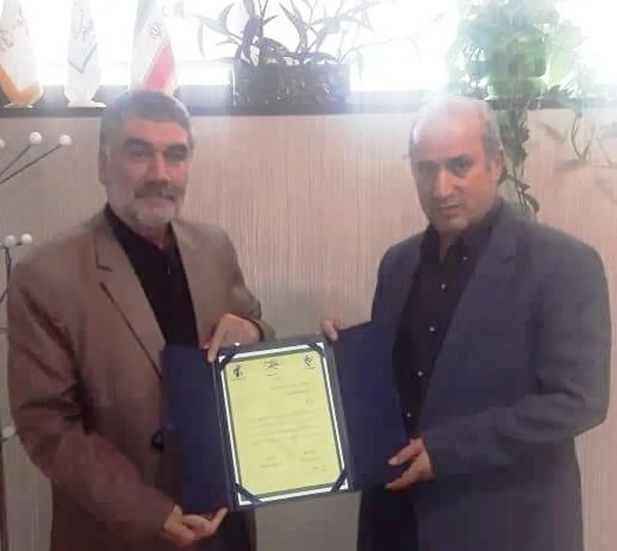 تقدیر سازمان بسیج ورزشکاران از تاج+عکس