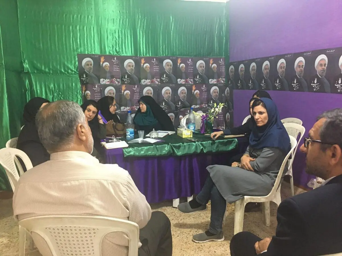 برگزاری نخستین جلسه هم اندیشی ستاد بانوان با ستاد دانشگاهیان حامی حسن روحانی در اهواز