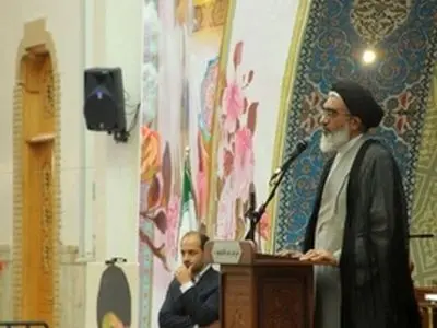 آیین خطبه خوانی خادمان در روز میلاد حضرت معصومه(س)