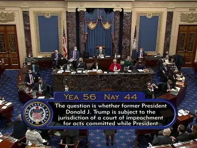 Senators vote to proceed with Trump's impeachment trial, but conviction may prove elusive