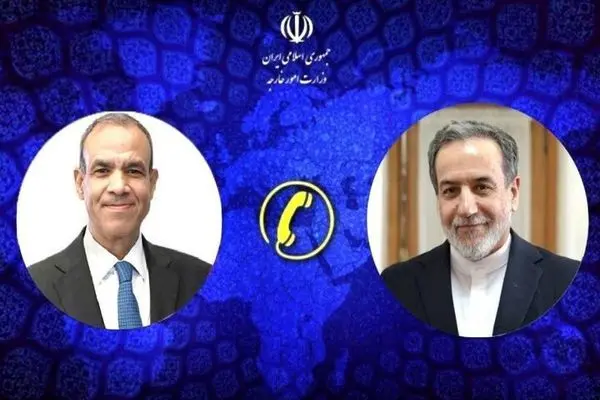 گفتگوی تلفنی وزرای خارجه جمهوری اسلامی ایران و مصر