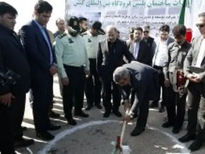 آغاز عملیات اجرایی ساختمان جدید پلیس فرودگاه کیش به‌نام سردار سلیمانی