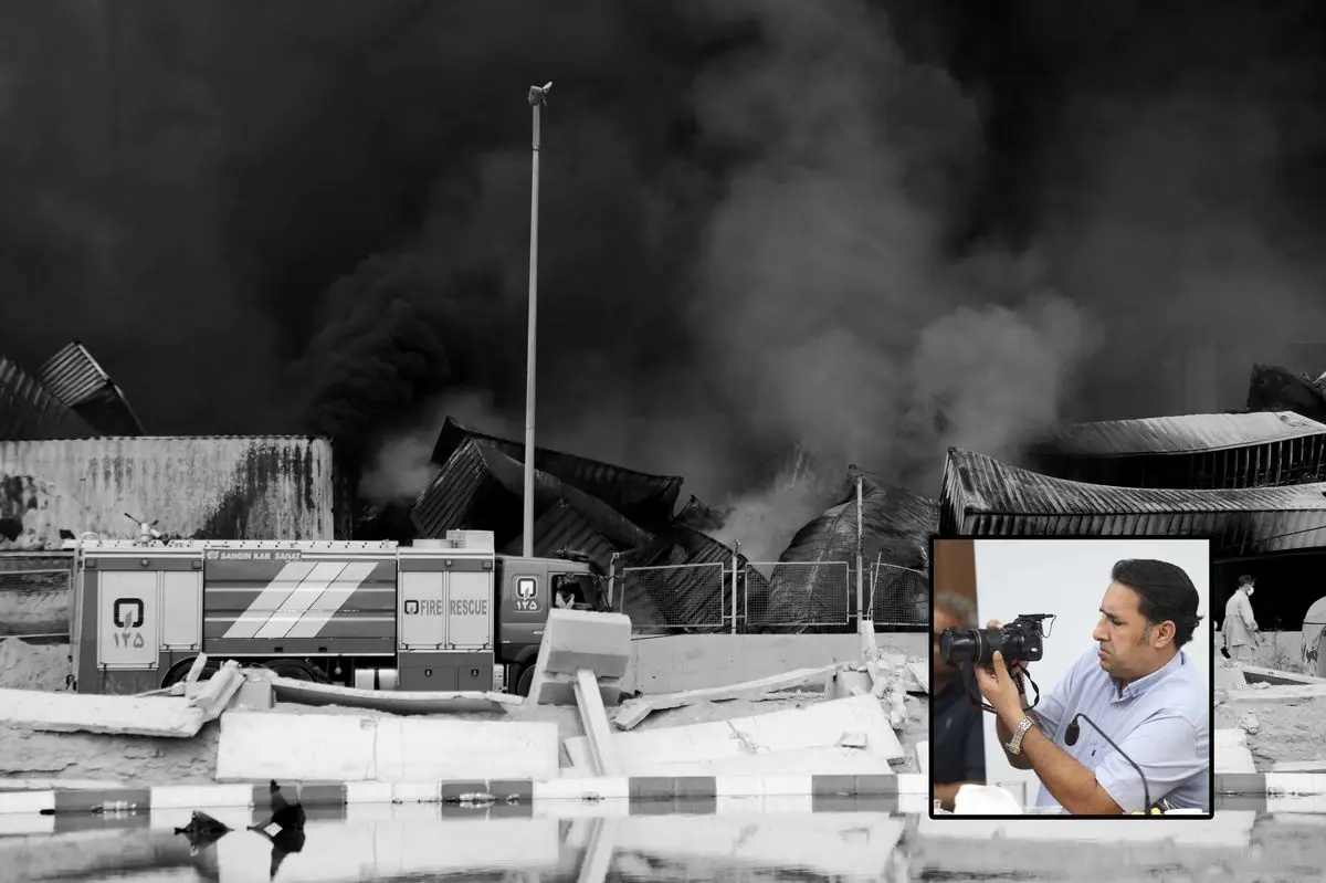 عکاس پیشکسوت خبری در جشنواره عکس اردیبهشت هرمزگان مورد تقدیر قرار گرفت