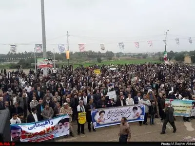 گزارش تصویری راهپیمایی پرشکوه مردم شوشتر  در چهل سالگی انقلاب اسلامی 