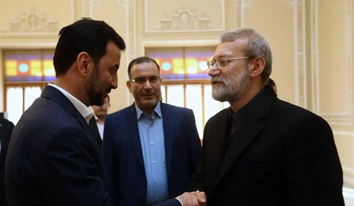 دیدار مسئولان ورزش عراق با لاریجانی و بازدید از آکادمی ملی المپیک
