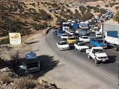 افزایش 100 درصدی تردد در جاده‌های کرمانشاه/ ممنوعیت تردد از اسلام آبادغرب به مرز خسروی