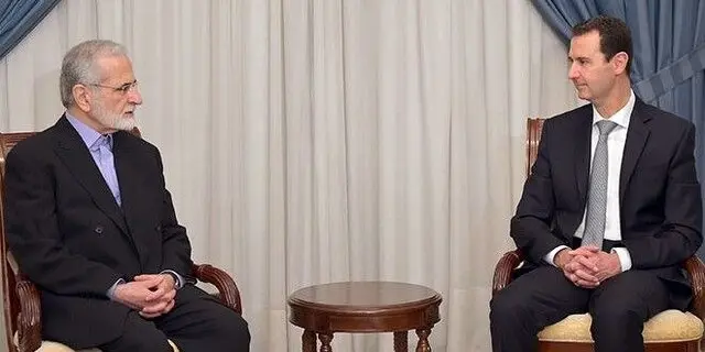 خرازی با رئیس‌جمهور سوریه دیدار کرد