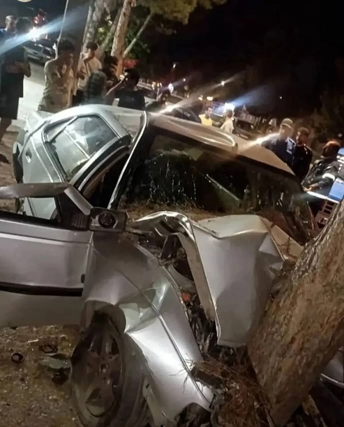 حادثه تصادف در یاسوج باعث جان باختن سرنشینان پژو  ۴۰۵ شد