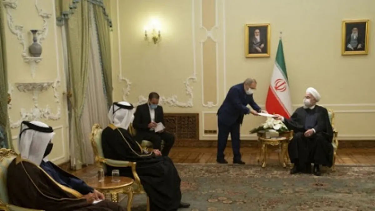 فی رسالة جوابیة على رسالة أمیر قطر؛ روحانی: طهران والدوحة تتطلعان الى إرساء حوار جماعی وتحقیق منطقة قویة 
